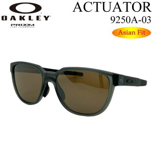 OAKLEY I[N[ TOX 9250A-0357 ACTUATOR AN`G[^[ Asia Fit AWAtBbg PRIZM vYY {Ki Lv AEghA