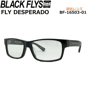 BLACK FLYS �u���b�N�t���C �T���O���X [BF-16503-01] FLY DESPERADO �t���C �f�X�y���[�h [BLACK�^GREY-PHOTOCHROMIC] ���� ���������Y �W���p���t�B�b�g �C �T�[�t�B�� �A�E�g�h�A UV�J�b�g�y���z