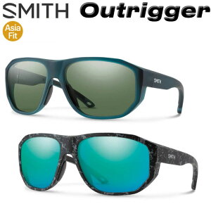 SMITH �X�~�X �T���O���X [Outrigger �A�E�g���K�[] Asia Fit �A�W�A���t�B�b�g �Ό������Y �Ό� �N���}�|�b�v Chromapop Polarized �ނ� �t�B�b�V���O �A�E�g�h�A ���{���K�i