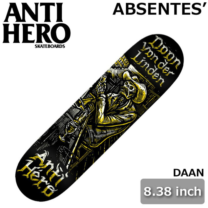 楽天市場】スケート デッキ ANTI HERO アンチヒーロー スケートボード 