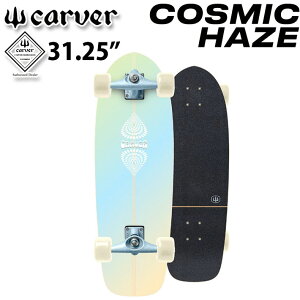 CARVER �J�[�o�[ �X�P�[�g�{�[�h 31.25�C���` COSMIC HAZE [CX �g���b�N] �R���v���[�g �T�[�t�X�P�[�g �T�[�t�B�� �g���[�j���O �y���z