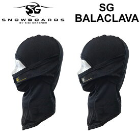 SG SNOWBOARDS エスジースノーボード BALACLAVA バラクラバ 目出し帽 フェイスマスク ネックウォーマー 防寒 アウトドア スノーボード ウィンタースポーツ【即】