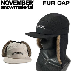 NOVEMBER mxo[ FUR CAP Xm[{[h tCgLbv t@[Lbv pCbgLbv Xq {A t@[ g h h AEghA Lv ނ