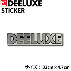 DEELUXE ディーラックス カッティングステッカー [Lサイズ] 32×4.7cm シール デカール 転写 スノーボード スノボー アクセサリー【あす楽対応】