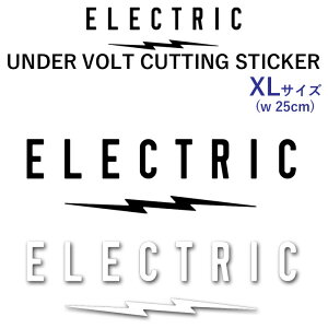 XebJ[ GNgbN ELECTRIC UNDER VOLT CUTTING STICKER [XLTCY] [27] [28] JbeBOXebJ[ Xm[{[h XebJ[ ΂甄 1yz
