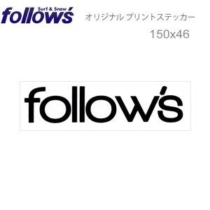 follows XebJ[ vgXebJ[ V[ ANZT[ 150×46mm tH[Y E S yz