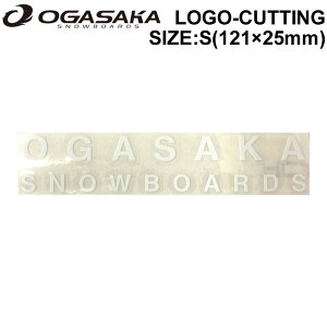 OGASAKA IKTJ Xm[{[h XebJ[ LOGO-CUTTING STCY S JbeBO [18] 121mm × 25mm V[ STICKER