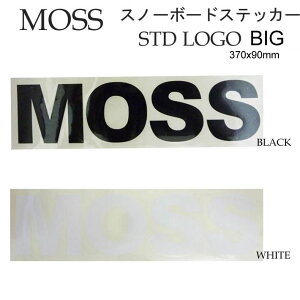 MOSS SNOWBOARDS X Xm[{[h STD LOGO BIG JbeBOXebJ[ [370mm x 120mm] [15] [16] V[ fJ[ ] Xm[{[h Xm{[ ANZT[yz