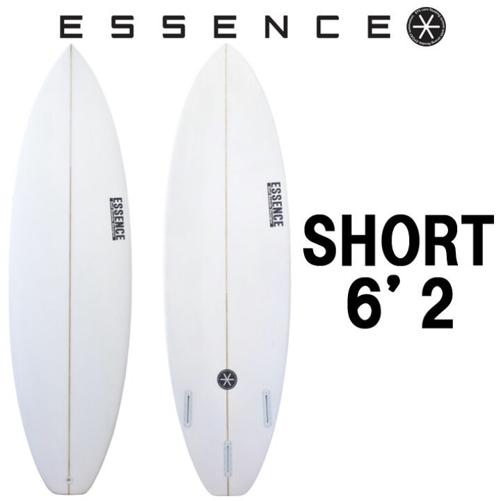 楽天市場】ESSENCE BOARDS エッセンス サーフボード SHORT 6.2ft CLEAR 