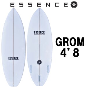 2025 ESSENCE BOARDS �G�b�Z���X �T�[�t�{�[�h GROM 4.8ft CLEAR �O���� 4.8 �T�[�t�B�� �L�b�Y�T�[�t�{�[�h 3FIN �C �L�b�Y �T�[�t�{�[�h [�c�Ə����ߑ�������]