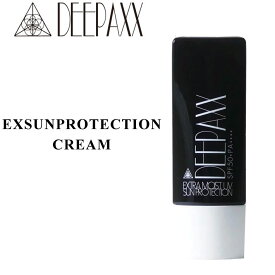 [メール便送料無料] DEEPAXX ディーパックス UVカット 日焼け止め EX SUNPROTECTION CREAM 50g UVサンプロテクション SPF50+ PA+++ ( ウォータープルーフ クリームタイプ 顔用 全身用 ) [UV対策特集]