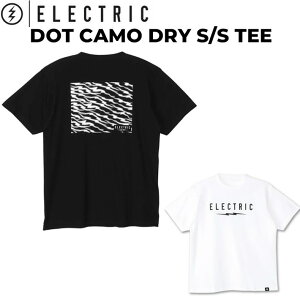 [[֔i] [25ELECTRIC] ELECTRIC GNgbN TVc  DOT CAMO DRY S^S TEE UVCUT  hbgJ hC T[tB XP[g{[h ނ tBbVO AEghA St {Ki