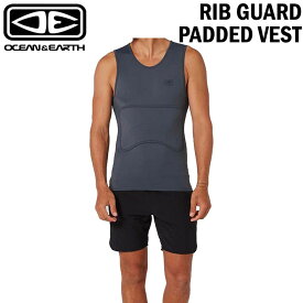 OCEAN&EARTH オーシャンアンドアース RIB GUARD PADDED VEST リブガード パッドベスト サーフィン ラッシュガード プロテクター SPF50+ サーフ 海 パドリング