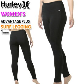 2024 Hurley ハーレー ウェットスーツ [GZADPT23] サーフレギンス レディース 1mm SURF LEGGINS ロングパンツ サーフィン 継続【あす楽対応】