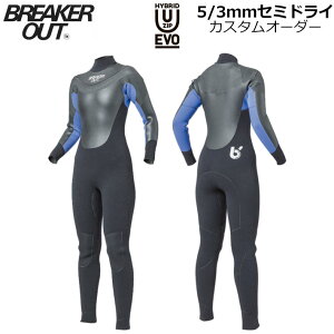 [JX^I[_[] 2025 BREAKER OUT EFbgX[c Z~hC tX[c Y HYBRID U-ZIP EVO 5mm×3mm H~p u[J[AEg CORE MODEL T[tB SUP _CrO Vm[PO {Ki