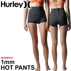 2025 Hurley ウェットスーツ ハーレー レディース ホットパンツ ショートパンツ [GZHTPT25] ICON 1MM HOT PANTS アイコン サーフパンツ サーフィン ウエットスーツ 日本正規品