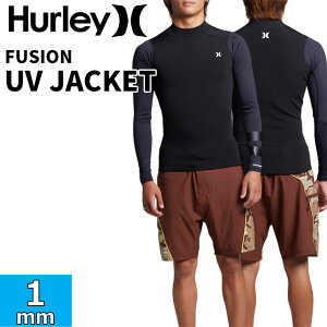 2026 Hurley �E�F�b�g�X�[�c �n�[���[ �����Y �W���P�b�g [MZJKFU] FUSION 1MM �t���[�W���� UV JACKET �W���[�W �^�b�p�[ �T�[�t�B�� �E�G�b�g�X�[�c UV PROTECTION�^WARM WATER ���{���K�i�y���z