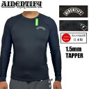 2025 アイデンティファイ タッパー ウェットスーツ 1.5ミリ AIDENTIFY COMBINATION TAPPER 1.5mm メンズ サーフィン 国内生産 日本正規品【即】