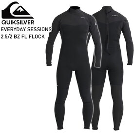 2024 クイックシルバー バックジップフルスーツ QWT241708 2.5x2mm EVERYDAY SESSIONS メンズ ウエットスーツ Quiksilver【あす楽対応】