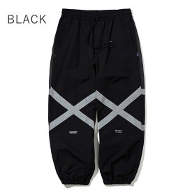 BSRABBIT ORIGINAL POT-X REFLECTIVE JOGGER PANTSビーエス ラビット オリジナル ポットX 反射 メンズ レディース 柄 ゆったりサイズ トラック ジョガー パンツ ズボン スポーツ ウェア スノーボード 防水 通気性 定番 3色 ブラック ベージュ ピンク 送料無料