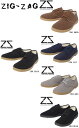 【送料無料】ZIG-ZAG shoes ジグザグシューズ ※7201 シリーズ※カラー:ブラック ブラウン 流行の予感アメリカ流行の…