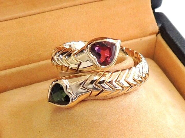 楽天市場】新品同様品 ブルガリ BVLGARI □ スネーク リング 11号 