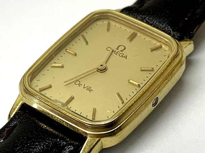 楽天市場】オメガ レディース クォーツ 時計 デビル ☆ 1387 ゴールド  