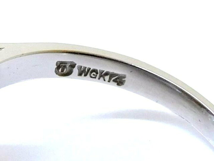 楽天市場】美品 田崎 TASAKI タサキ リング □ 12号 マベパール 14mm 