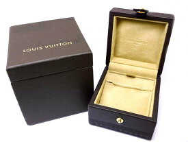 3F 美品 ヴィトン ジュエリー BOX ■ ネックレス用 ブラウン 空箱 アクセサリーケース Louis Vuitton □6B マ100