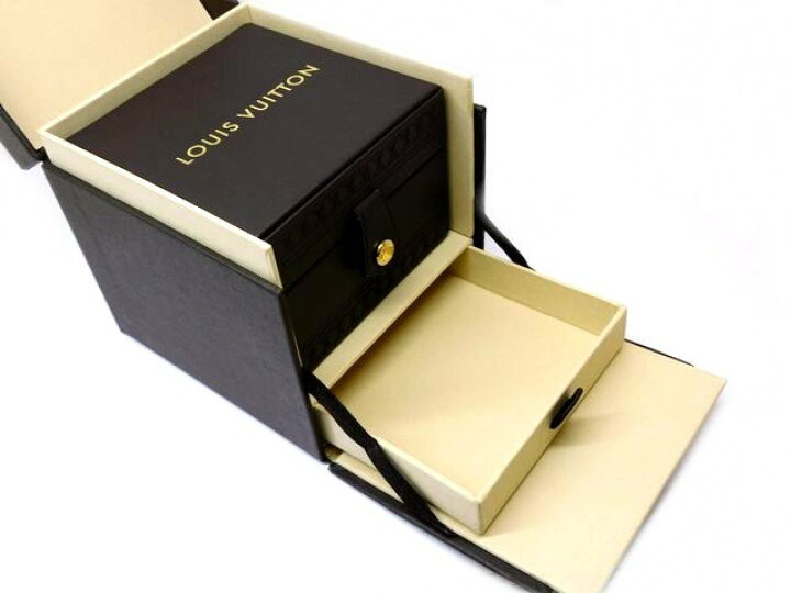 楽天市場】3F 美品 ヴィトン ジュエリー BOX □ ネックレス用 ブラウン 