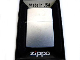5番 美品 zippo ジッポー オイルライター ■ E06 シルバー系カラー 無地 艶消し 喫煙具 □5L