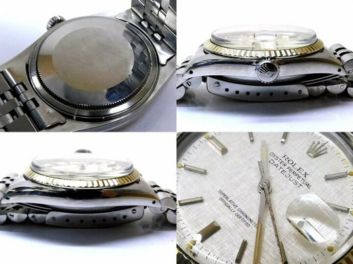 楽天市場】ロレックス 時計 □ 16014 736～ デイトジャスト シルバー  