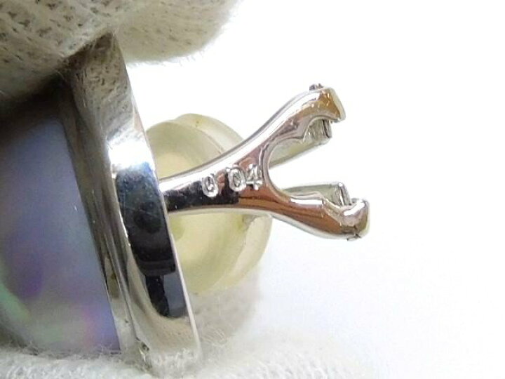 楽天市場】K14WG マベパール 14.5mm □ 合計10.6g ホワイトゴールド 