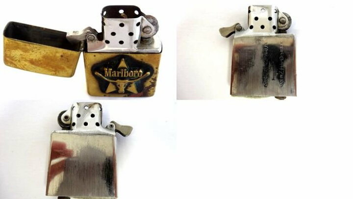 ZIPPO ジッポー マルボロ Marlboro □ ロングホーン ブラス USA 限定品 