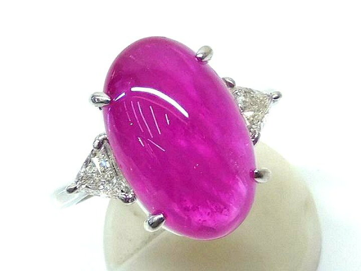 楽天市場】3F Pt900 天然 ピンクサファイア 10.35ct □ ダイヤ 0.43ct 