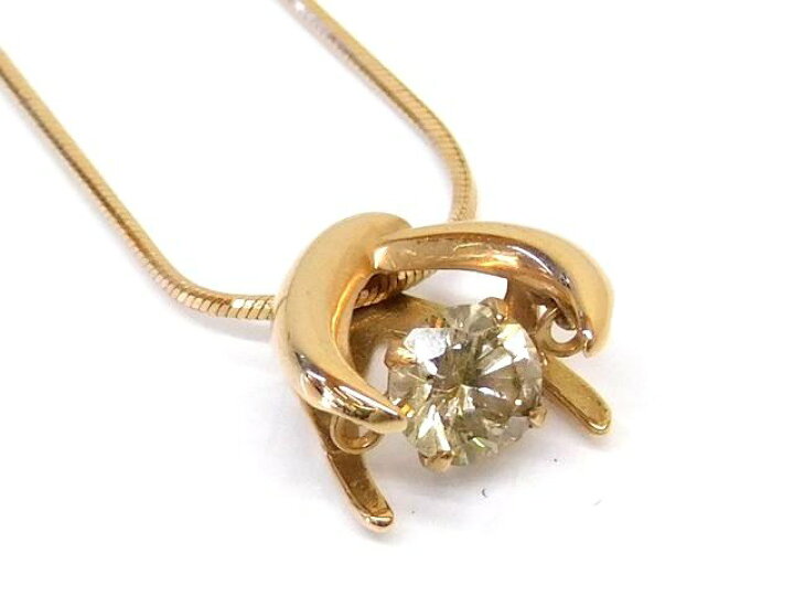 楽天市場】2番 美品 イエロー系ダイヤ 0.30ct ☆ K18PG ピンクゴールド 