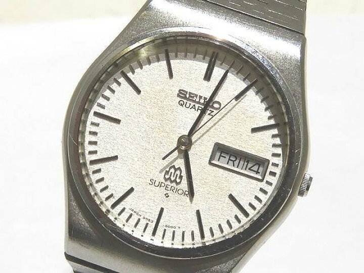 楽天市場】稼働品 SEIKO セイコー SUPERIOR メンズ デイデイト 