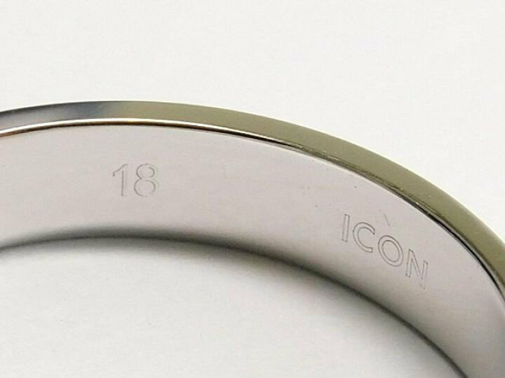 楽天市場】新品同様品 グッチ □ 約17号(18) アイコン 指輪 リング  