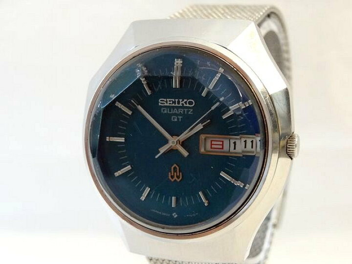 楽天市場】希少 セイコー QT SEIKO □ 3803-7080 カットガラス 