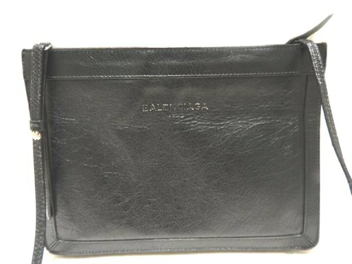 楽天市場】BALENCIAGA バレンシアガ ネイビーポシェット 2WAY