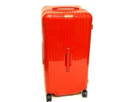 リモワ スーツケース ◆ エッセンシャル 832.80.65.4 トランクプラス 101L レッドグロス RIMOWA キャリーバッグ ハードケース ▼7J