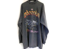 美品 BALENCIAGA バレンシアガ ■ メンズ サイズ1 長袖Tシャツ 819022 TRVQ7 トップス □8B ムム100