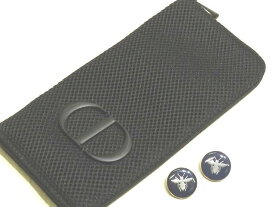 美品 ノベルティ ディオール ブラシケース & おまけのピンバッジ 2個 ◆ ブラック 化粧筆 収納 ポーチ DIOR 非売品 ▼8B