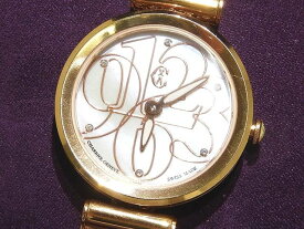 美品 シャリオール バングル クォーツ 時計 ☆ FE32 FOREVER WATCH PGカラー ワイヤー CHARRIOL フォーエバーウォッチ レディース ▼8B