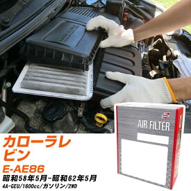 エアフィルター PMC トヨタ カローラレビン E-AE86 S58.5-S62.5 4A-GEU パシフィック工業 PA4181 エアーエレメントエアーフィルター 数量1点 【H04006】