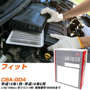 エアフィルター PMC ホンダ フィット CBA-GD4 H16.1-H16.6 L15A パシフィック工業 PA5660 エアーエレメントエアーフィルター 数量1点 【H04006】
