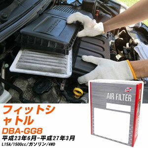 エアフィルター PMC ホンダ フィットシャトル DBA-GG8 H23.6-H27.3 L15A パシフィック工業 PA5674 エアーエレメントエアーフィルター 数量1点 【H04006】
