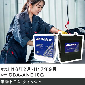 �� �o�b�e���[ �g���^ �E�B�b�V�� H16�N2��-H17�N9�� CBA-ANE10G 2000cc/�[�d����V�X�e�����ڎԏ���/�W���n�d�l�� �K���Q�l AC�f���R AMS60B24R �J�[�����e�i���X �Ԍ����� �����ԗp�i �yH22003�z