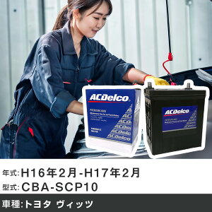 �� �o�b�e���[ �g���^ ���B�b�c H16�N2��-H17�N2�� CBA-SCP10 1000cc/�[�d����V�X�e�����ڎԏ���/����n�d�l�� �K���Q�l AC�f���R AMS60B24R �J�[�����e�i���X �Ԍ����� �����ԗp�i �yH22003�z