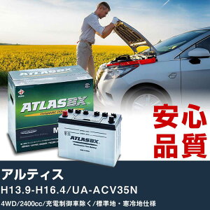 �� �o�b�e���[ �_�C�n�c �A���e�B�X H13.9-H16.4/UA-ACV35N 4WD 2400cc/�[�d����ԏ���/�W���n�E����n�d�l�K���Q�l �A�g���X MF75D23L �J�[�����e�i���X ���� �����ԗp�i �yH41001�z